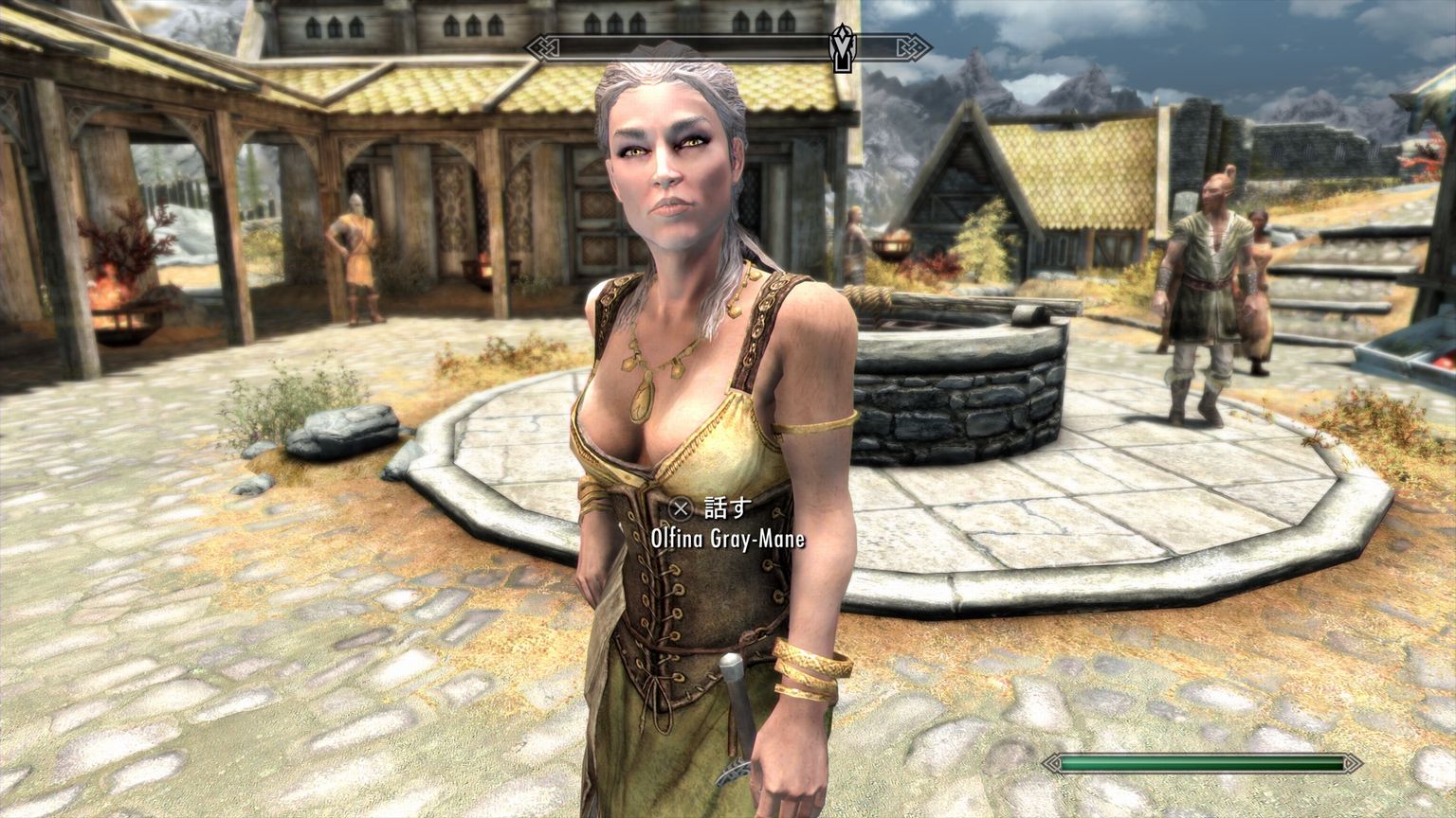 Olfina Gray Mane Tavern Outfit Default Ps4 Skyrim Mod 6801